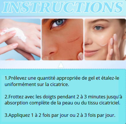 Crème reparatrice de cicatrice